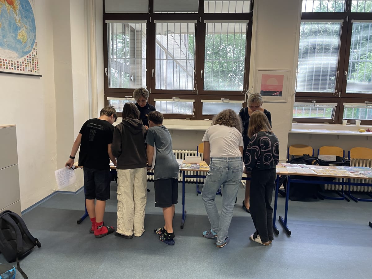 Projektový den — práce u stanovišť